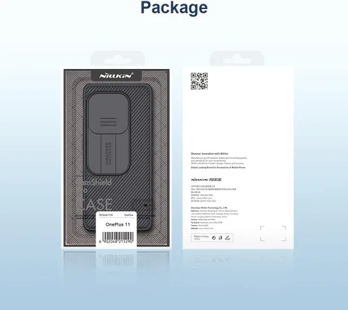 Vista 7 de Nillkin Funda para OnePlus 11 5G - Funda CamShield Pro con cubierta de cámara deslizante, funda delgada a prueba de golpes para OnePlus 11 2023