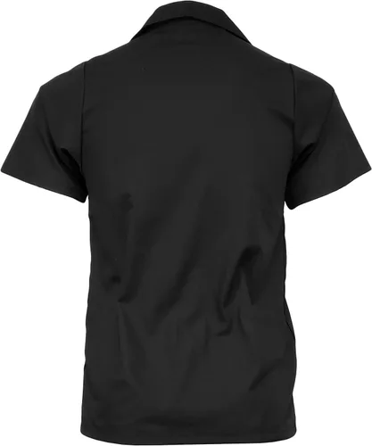 Vista 3 de ChefsCloset Camisa de cocina de malla con ventilación camisa de chef blanca con bolsillo