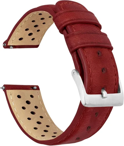Vista 44 de Barton Racing & Rally Horween - Correas de cuero con barras de resorte de liberación rápida integradas, longitud estándar para muñecas de 5 a 8
