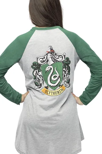 Vista 4 de Juniors Harry Potter Hogwarts Houses - Camisón de pijama raglán