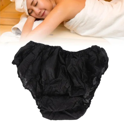 Vista 2 de 50 piezas de ropa interior desechable, calzoncillos desechables protectores y ropa interior para incontinencia y ostomía