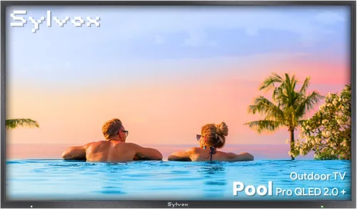 Vista 13 de SYLVOX Nueva TV inteligente para exteriores de 43”, Rendimiento impermeable superior, Acabado mate mejorado para efecto antirreflejos mejorado