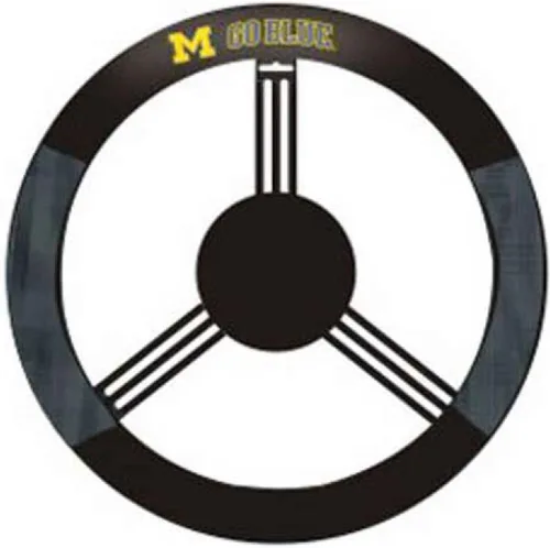 Vista 4 de Fremont Die NCAA - Funda para volante de poligamuza Negro (Black/Team Colors)
