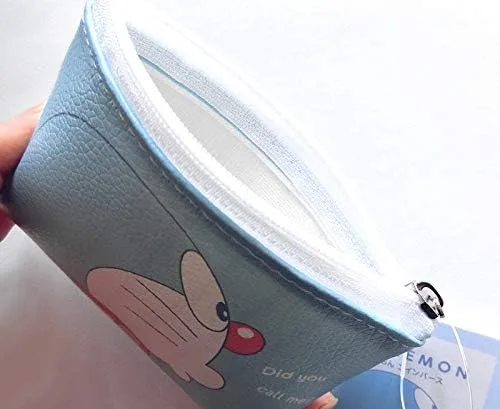 Vista 3 de Doraemon - Cartera rectangular de PVC, monedero, accesorios de anime japonés