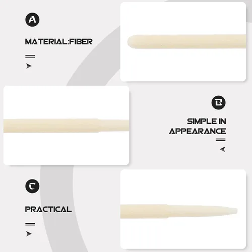 Vista 3 de STOBOK 30 puntas finas de repuesto para bolígrafos de pintura acrílica, puntas universales para marcadores de dibujo, suministros de pintura