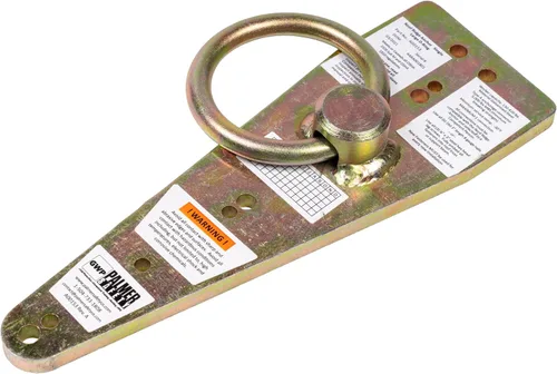 Vista 7 de Palmer Safety Soporte de anclaje de techo de acero temporal reutilizable para uso industrial y de construcción en madera/metal I OSHA/ANSI obediente