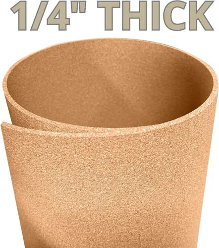 Vista 2 de Manton Cork Rollo - 4' x 12' x 1/4" - Material de grado premium - 100% natural