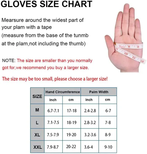 Vista 6 de Guantes de invierno cálidos, aptos para pantalla táctil, para clima frío, guantes de conducción, resistentes al viento, antideslizantes, guantes