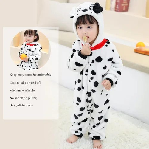 Vista 6 de TONWHAR Disfraz unisex de Halloween de animales para bebé y niño pequeño para otoño e invierno