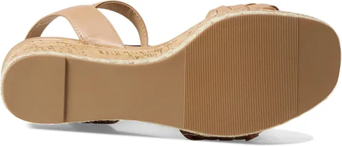 Vista 3 de Steve Madden Darling Sandalia de cuña Nude 7.5 M, Desnudo