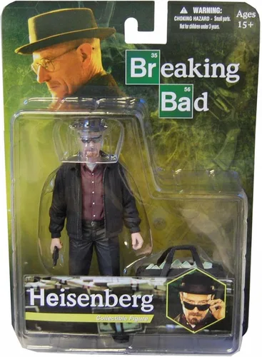Vista 5 de Figura de acción Heisenberg Walter de Bad Breaking de Mezco Toyz, de 6 pulgadas