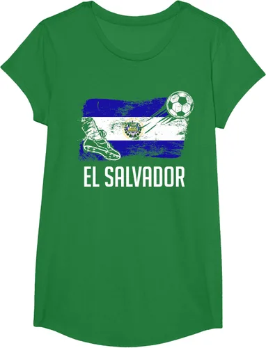 Vista 73 de Camiseta salvadoreña con bandera de fútbol salvadoreño