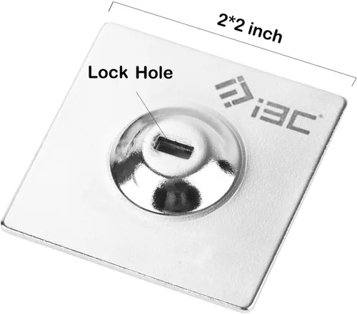 Vista 4 de Candado de Cable para Laptop, Cable de Seguridad de Hardware con Llaves, Cerradura de Combinación Antirrobo para Laptop y Monitor Compatible