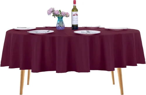 Vista 42 de Ascoza Paquete de 2 manteles cuadrados negros de tela de poliéster de 52 x 52 pulgadas para bodas, banquetes, restaurantes y fiestas