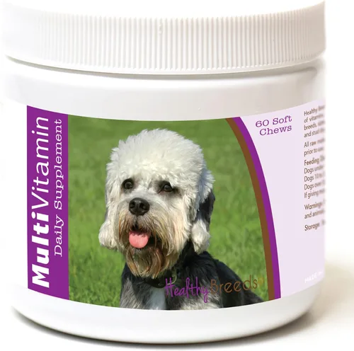 Vista 88 de Healthy Breeds Affenpinscher - Masticables blandos multivitamínicos, 60