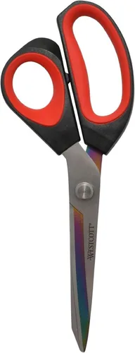 Vista 9 de Westcott Juego de tijeras con tijeras de manualidades de 8 pulgadas y tijeras de hilo de 4 pulgadas, tijeras de tela duraderas para costura
