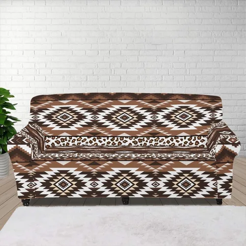Vista 15 de Horeset Funda elástica para silla con diseño de flores hippie otoñales, funda para sofá, lavable, protección de muebles con espuma antideslizante