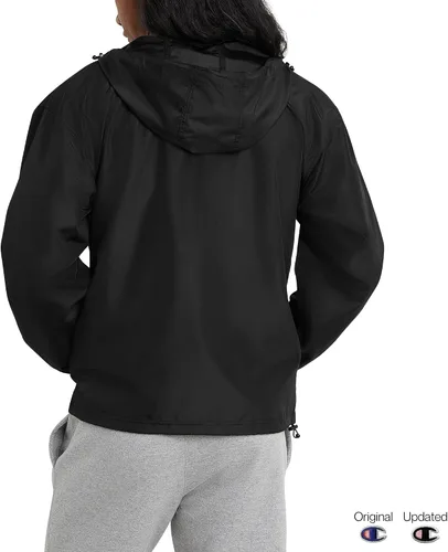 Vista 2 de Champion Men's Jacket, Stadium Packable Wind and Water Resistant Jacket (Reg. Or Big & Tall)