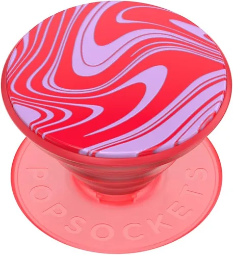 Vista 22 de PopSockets PopTop, agarre adhesivo para teléfono con parte superior intercambiable, amarillo - amarillo mantequilla