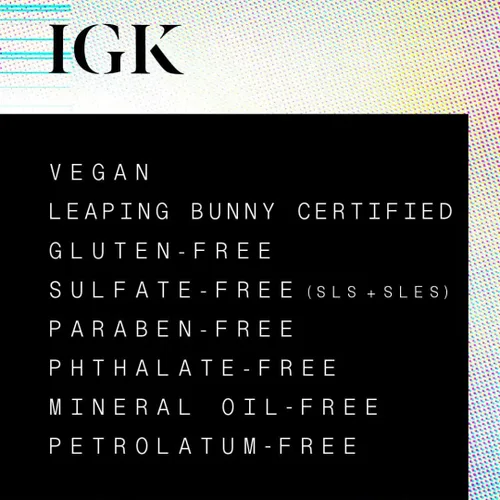 Vista 7 de IGK Antisocial Cloud Club - Mascarilla para cabello seco, reparación de vínculos para cabello dañado, 5 onzas Aroma de edición limitada