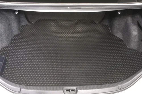 Vista 5 de intro-tech hexomat Custom Fit Floor Mat, L, Negro