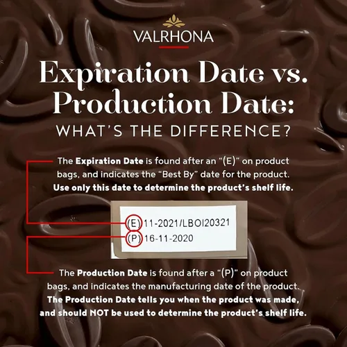 Vista 8 de Valrhona Barras de chocolate rubio francés premium DULCEY 35% de sabor a cacao, notas cremosas de sabor a galletas de caramelo. Fácil de derretir