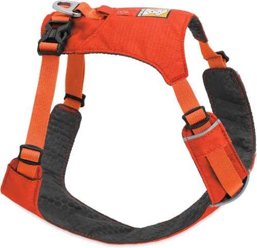 Vista 15 de Ruffwear, Hi & Light Arnés de pecho para perro, rosa alpenglow, talla XXXS rosado (Alpenglow Pink)