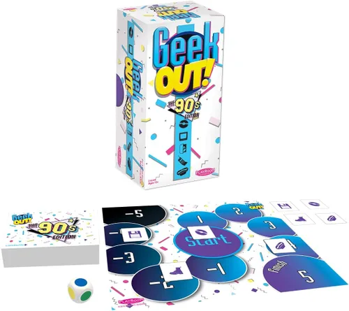 Vista 6 de Geek Out! 90's Edition - Divertido juego de preguntas para jugar contra amigos y familiares, quién conoce la era de los 90 lo mejor y la cultura pop