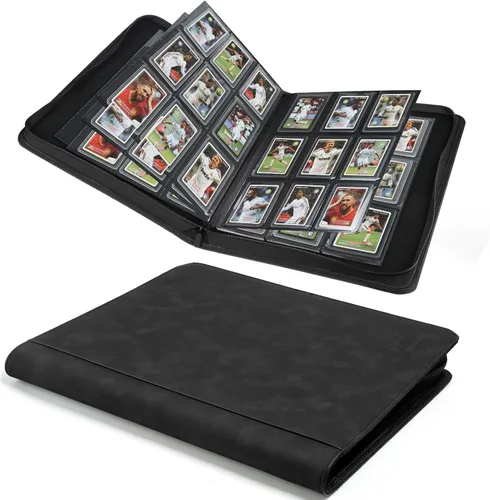 Vista 40 de Carpeta Toploader CARDBINDER, Estuches Duros Toploader, Fundas de 4 Bolsillos para hasta 128 Tarjetas. Carpeta de Tarjetas Toploader con Fundas