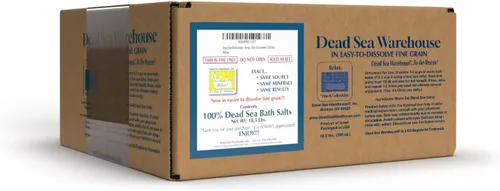 Vista 10 de Dead Sea Warehouse – Sales de baño del Mar Muerto con minerales sorprendentes – 2 LIBRAS – El más alto contenido en minerales – Alivio natural