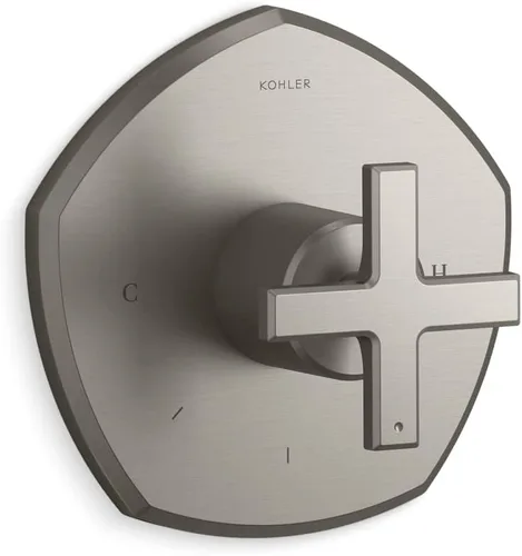 Vista 49 de KOHLER K- TS27043-3-BV Occasion™ RITE-TEMP VALVE TRIM, vibrante bronce cepillado