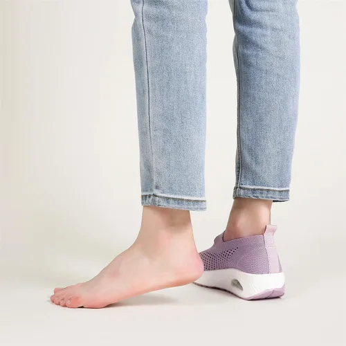 Vista 3 de Women Nurse Sneakers Platform Sneakers Air Cushion Walking Wedge Sneaker Food Service Shoes Ladies Toning Rocker Shoes