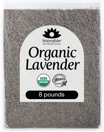 Vista 9 de Flores secas de lavanda orgánicas (caja de 5 libras), capullos de lavanda a granel