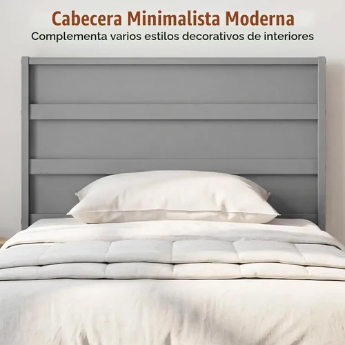 Vista 8 de KOMFOTT Cama individual con 2 cajones, cama de almacenamiento individual con soporte de listones sólidos, cabecera y estribo, marco de cama de Gris