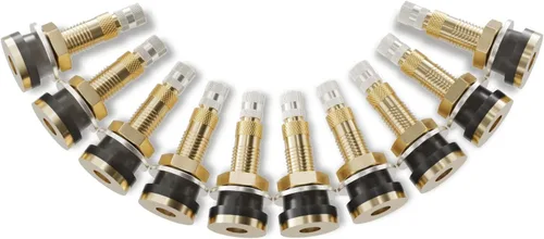 Vista 6 de CKAuto TR500 Vástagos de Válvula de Neumático, Vástagos de Válvula de Metal de 2.01'', Vástago de Válvula de Neumático de Latón de Inserción
