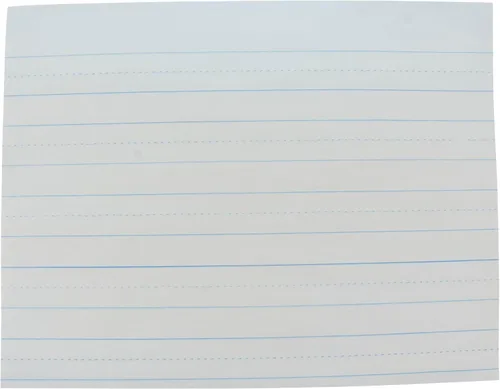 Vista 15 de School Smart-85353 Papel de escritura Skip-A-Line con renglones, renglón de 9.5 mm en sentido corto, 8 x 10-1/2 pulgadas, blanco, paquete de 500