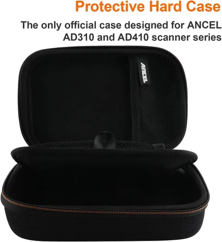 Vista 2 de ANCEL Bolsa protectora de almacenamiento para OBD2 escáner lector de código herramienta de escaneo de diagnóstico probador de batería