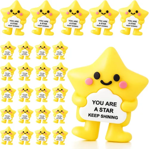 Vista 29 de Gejoy 25 piezas de mini figuras de pato, coloridos regalos motivacionales positivos, decoraciones inspiradoras de animales para graduación