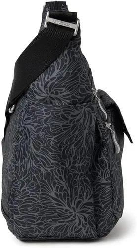 Vista 121 de Baggallini womens Everywhere Bagg Crossbody Women 11x9 Lightweight Nylon Hobo Water-resistant Travel Bag W/Rfid