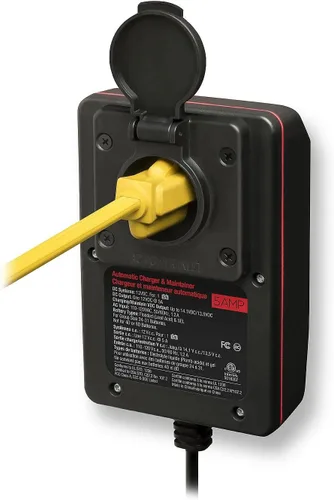 Vista 4 de ProMariner 24104 ProTechOne Digital Series - Cargador de batería a bordo totalmente automático de 4 amperios y mantenedor con entrada de CA integrada