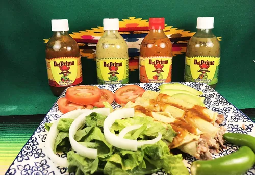 Vista 7 de Del Primo Muestreador de salsa de salsa de 10.5 onzas (paquete de 4 sabores diferentes)