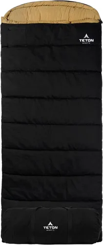 Vista 10 de TETON Sports Deer Hunter Sleeping Bag, Warm and Comfortable Camping Sleeping Bag, Teton Tough Canvas Shell for Camping, Hunting, and Cold Weather