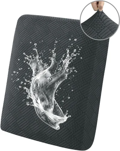 Vista 23 de Easy-Going - Fundas impermeables para cojines de sofá y sofás, funda de asiento de sofá de jacquard elástico de repuesto para perros, mascotas