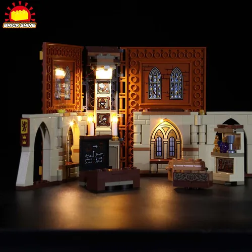 Vista 6 de Kit de luces para Harry Potter Hogwarts Moment Transfiguration Class 76382 (juego de modelos no incluido) (clásico)