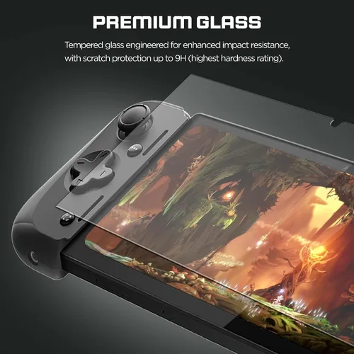 Vista 4 de magglass Protector de pantalla mate para Razer Edge - Protector de pantalla de vidrio templado antirreflejos (consola de juegos portátil Android)