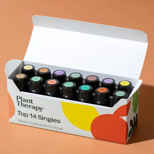Vista 7 de Juego de 14 aceites esenciales de primera calidad. Incluye: aceites 100 % puros de grado terapéutico de Bergamota, salvia esclarea, canela