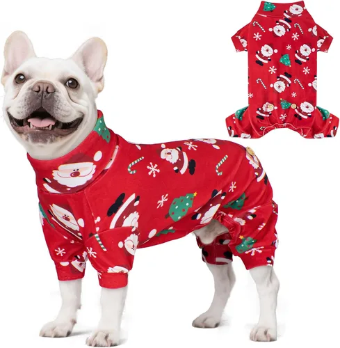 Vista 29 de KYEESE - Pijama de terciopelo para perros pequeños para uso diario, ardilla