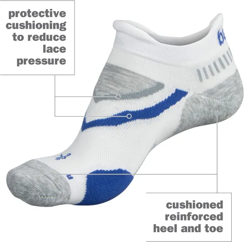 Vista 3 de Balega Ultraglide Cushioning Performance No Show Athletic Running Socks for Men and Women 1 Pair