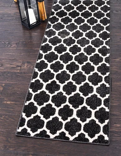 Vista 50 de Unique Loom Trellis Collection - Alfombra de área de Filadelfia, rectangular de 2 pies 2 pulgadas x 3 pies, color morado y marfil