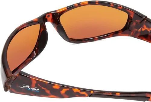 Vista 4 de Coyote FP-69 - Gafas de sol flotantes polarizadas para mujeres y hombres en espejo marrón tortugaverde Gafas de sol flotantes para pesca, Espejo